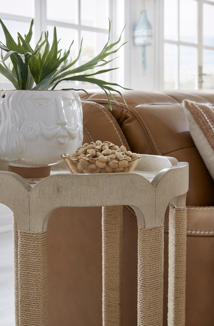 Sunset Cove Sanibel Brown Drum Table - T5783-35
