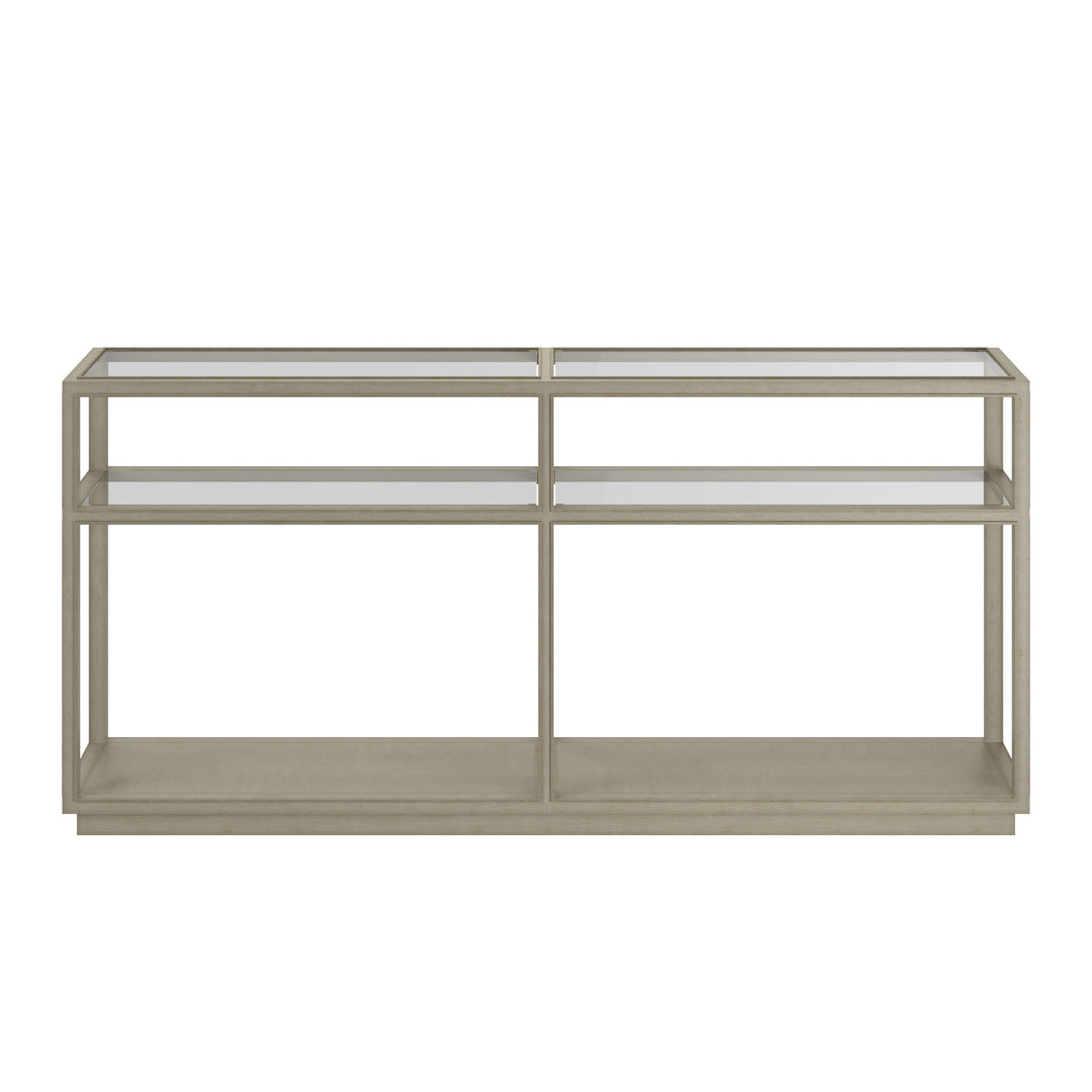 Glaze Console Table-Bezel