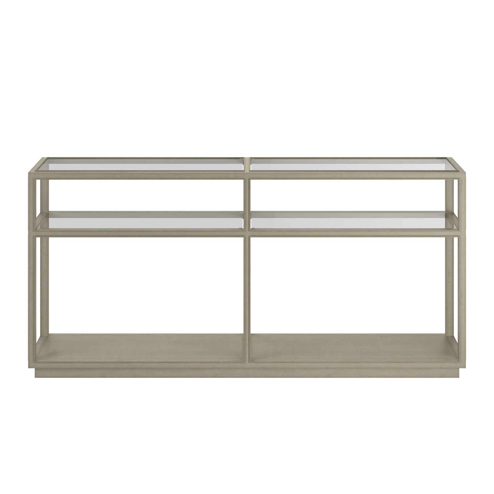 Glaze Console Table-Bezel