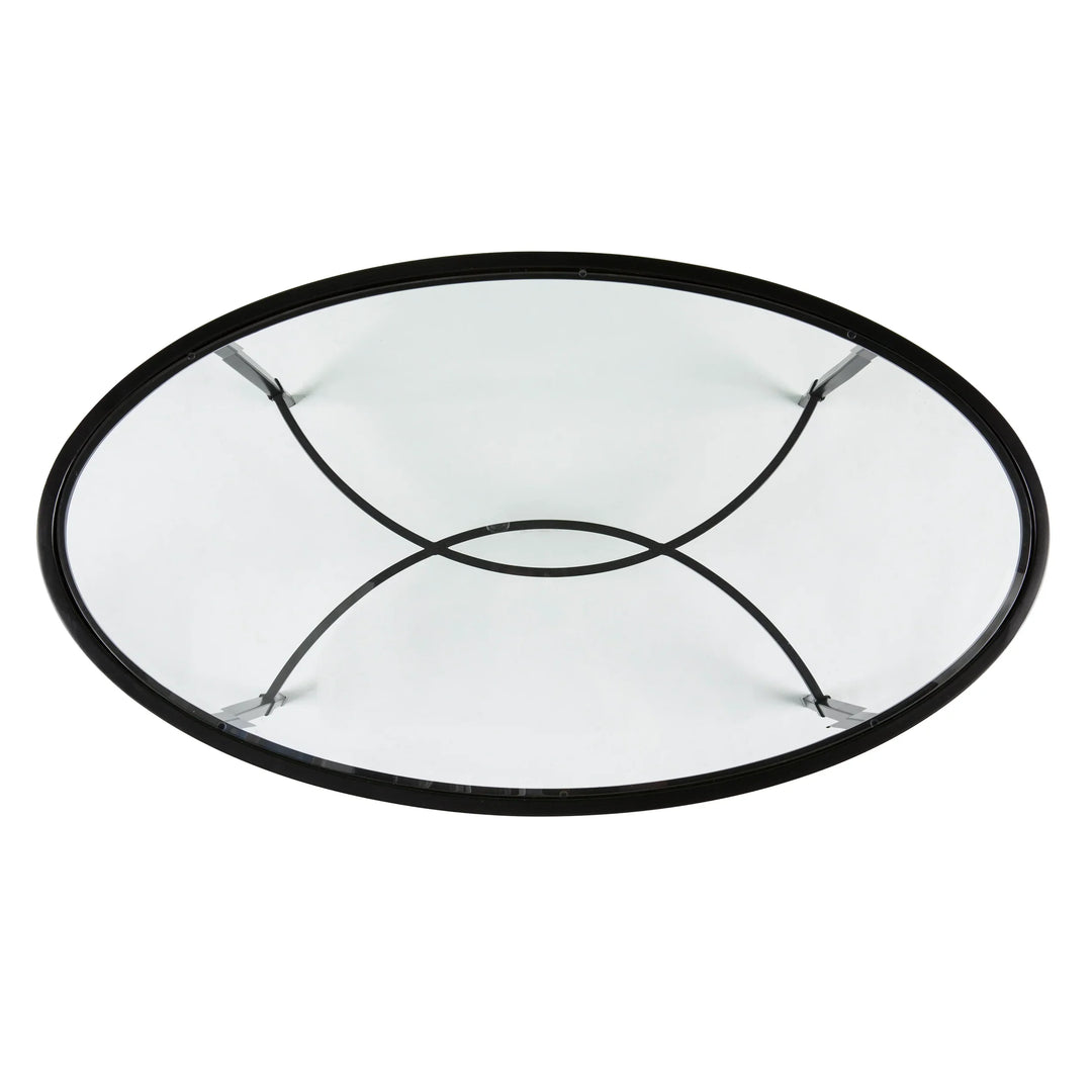 Quinton Oval Coffee Table - AmericanHomeFurniture