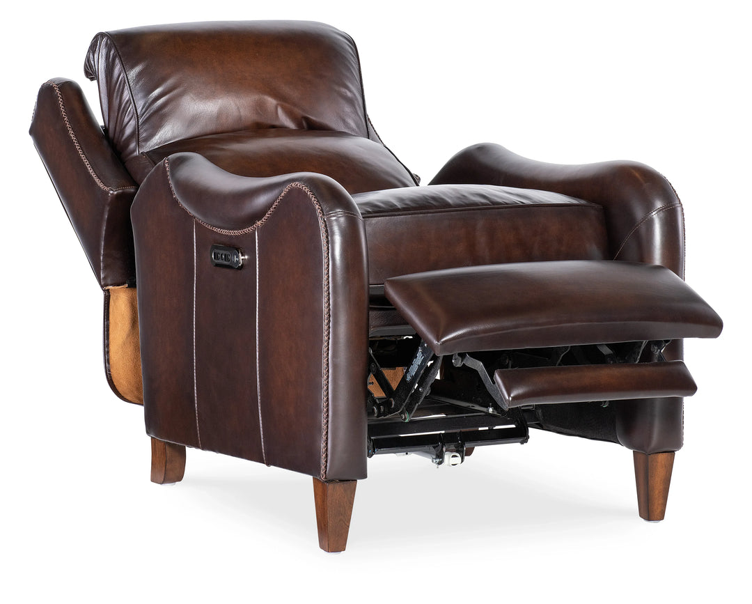 American Home Furniture Hooker Furniture Carrington Power Recliner w/Power Headrest 2