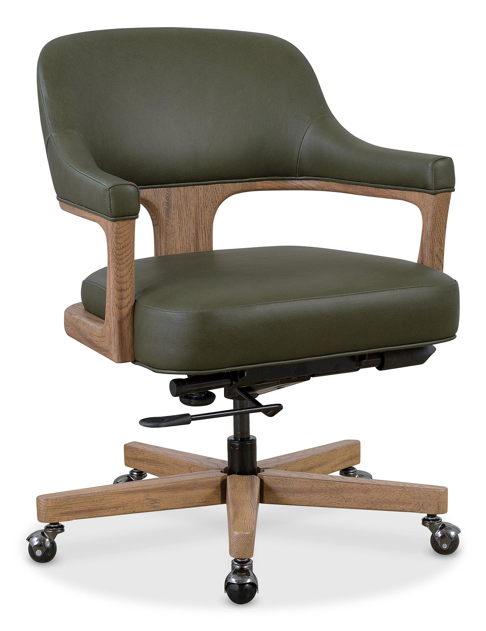American Home Furniture Hooker Furniture Briar Executive Swivel Tilt Chair