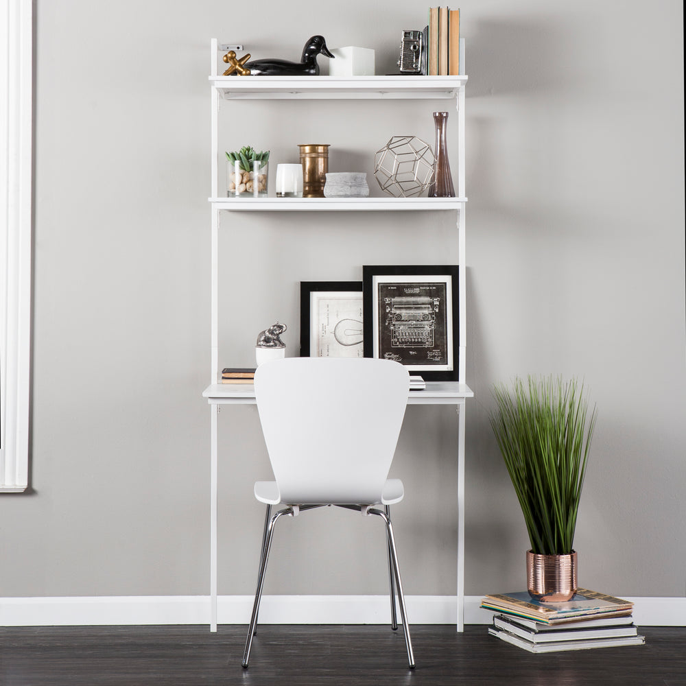 American Home Furniture | SEI Furniture - Holly & Martin Haeloen Wall Mount Desk - White