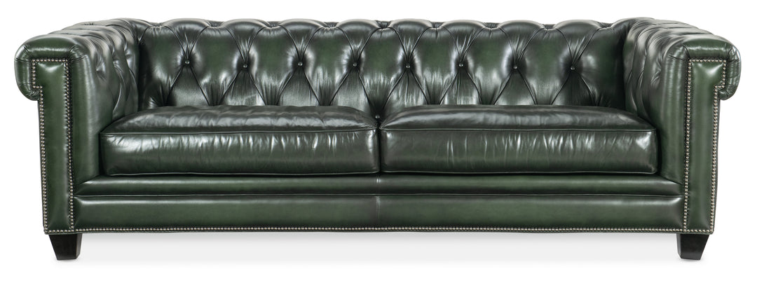 American Home Furniture Hooker Furniture Charleston Tufted Sofa