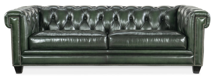 American Home Furniture Hooker Furniture Charleston Tufted Sofa