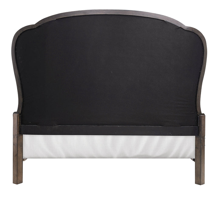 Saddle Creek Timber Brown California King Upholstered Bed - P412-BR-K6