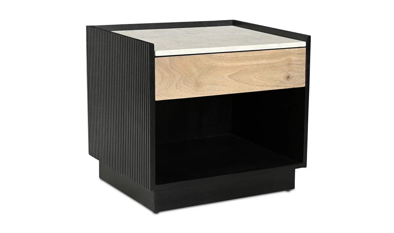 Moe's Home Collection - Carter Nightstand Black - IK-1035-02 | American Home Furniture