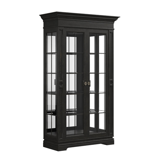 ATRIUM GLASS 2DR CABINET