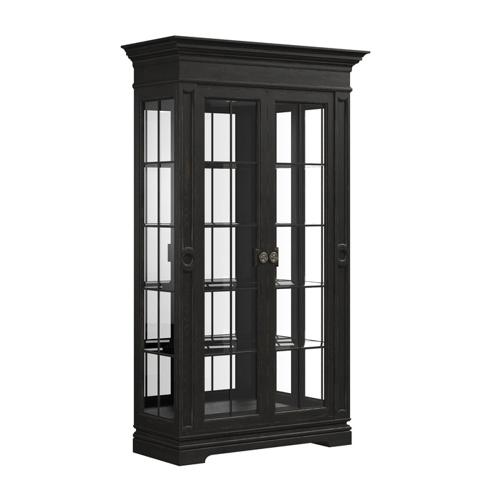 ATRIUM GLASS 2DR CABINET