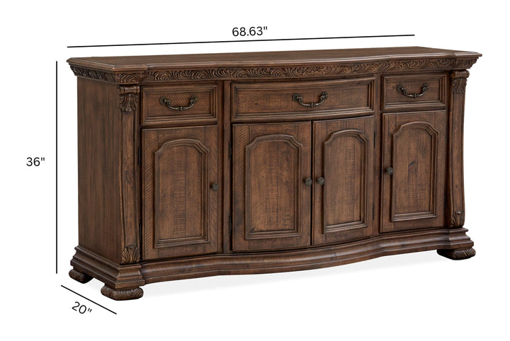 Durango Willadeene Brown Buffet - D5133-14