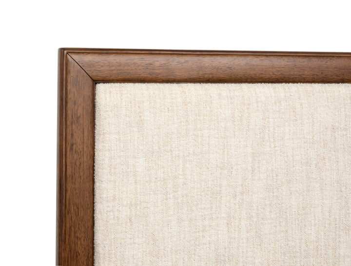Ridgefield Russet California King Upholstered Panel Storage Bed - B6436-75A