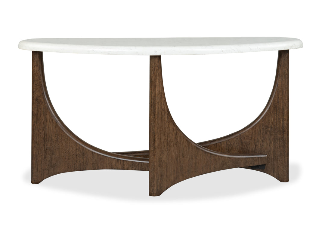 Arwen Turkish Coffee Demilune Sofa Table - T5944-75