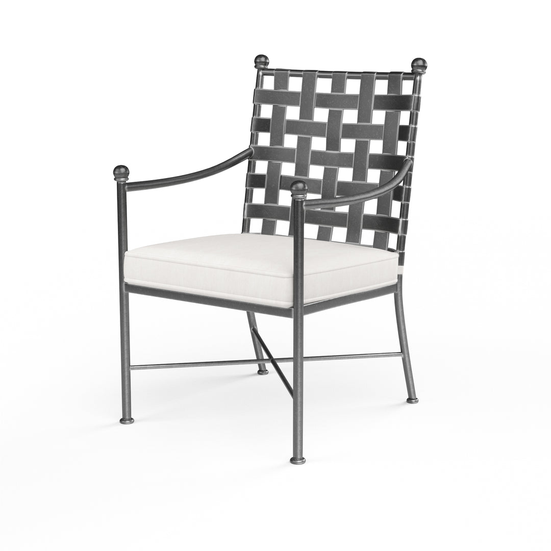 American Home Furniture | Sunset West - Provence Dining Chair in Canvas Flax w/ Self Welt