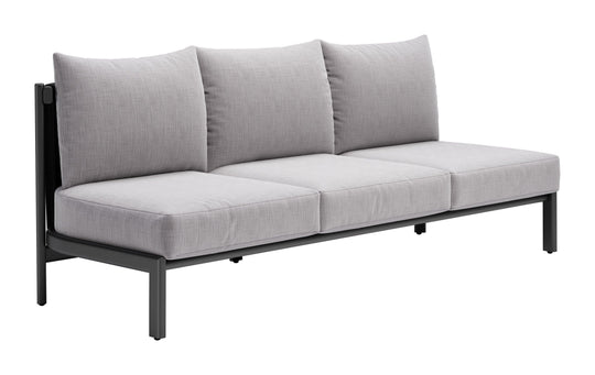 Zuo Horizon Sofa Gray OUTDOOR SOFAS + SECTIONALS