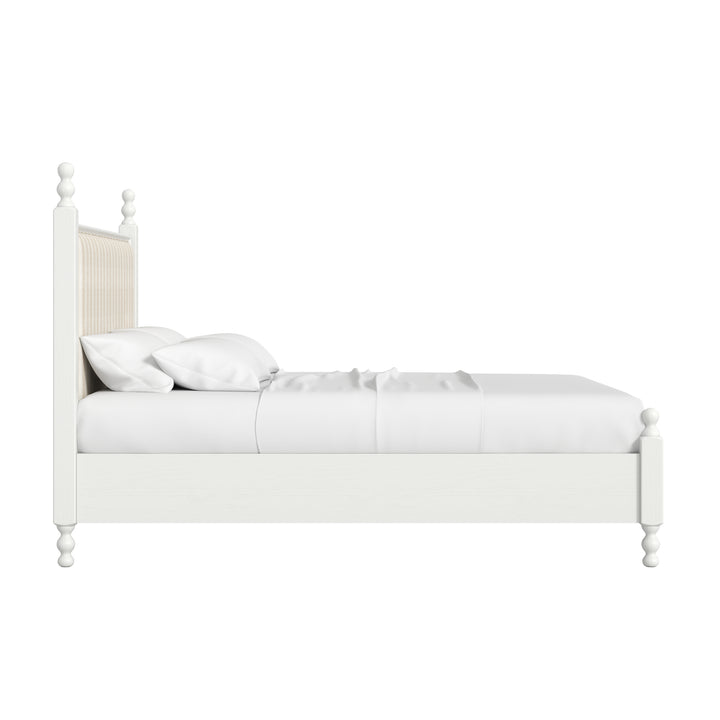 Haven QN Uph Finial Bed