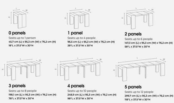 Transformer Table Dining Set