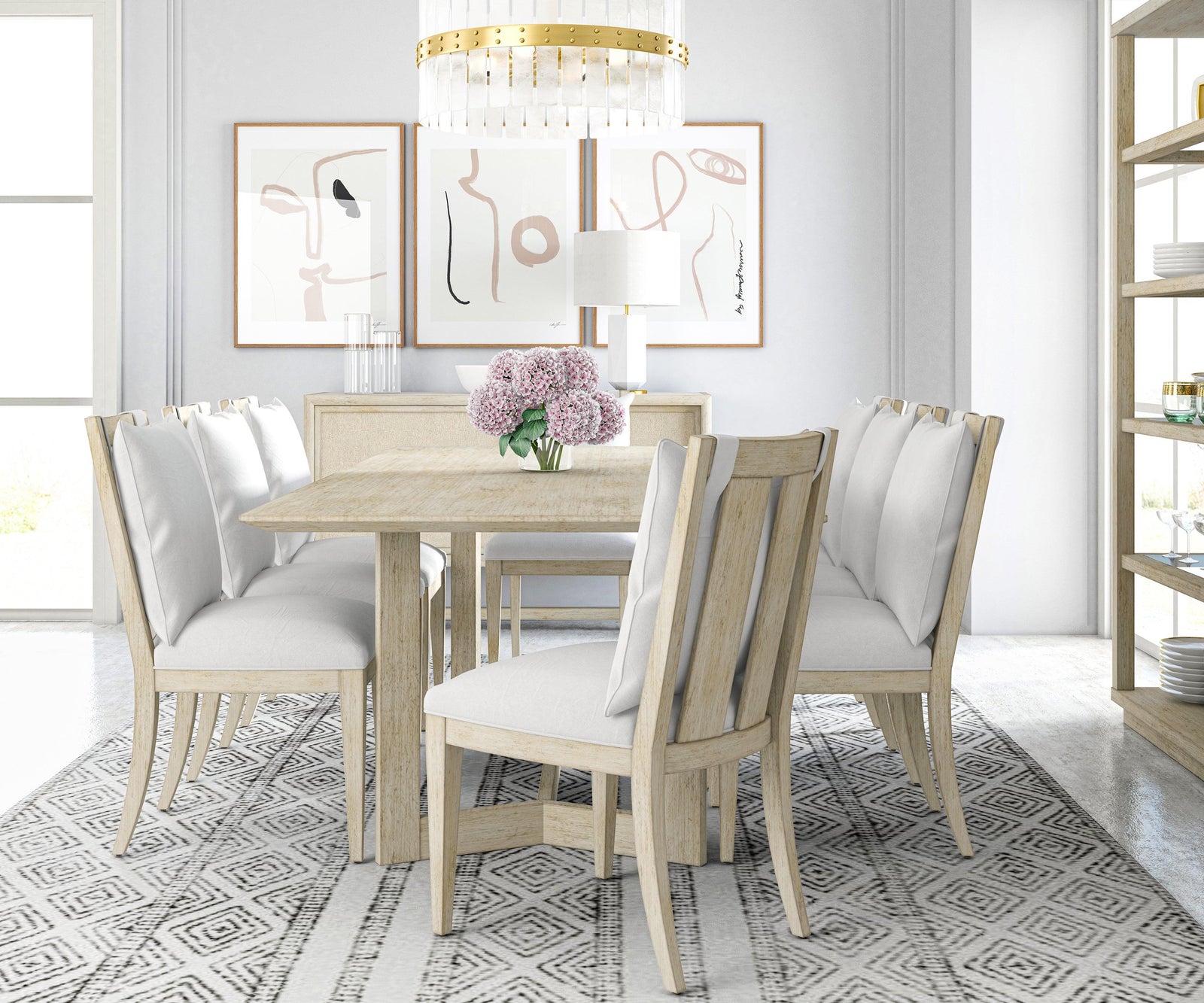 A.R.T. Furniture Cotiere Rectangular Dining Table 96" DINING TABLES