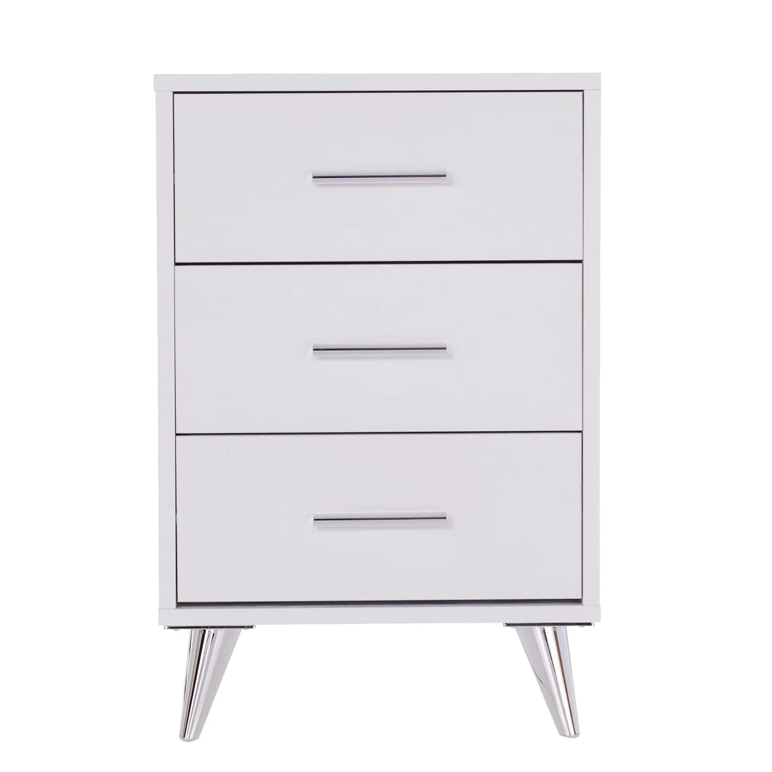 Owen Midcentury Modern Storage Nightstand - AmericanHomeFurniture