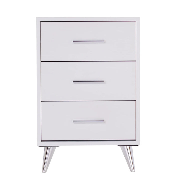 Owen Midcentury Modern Storage Nightstand - AmericanHomeFurniture