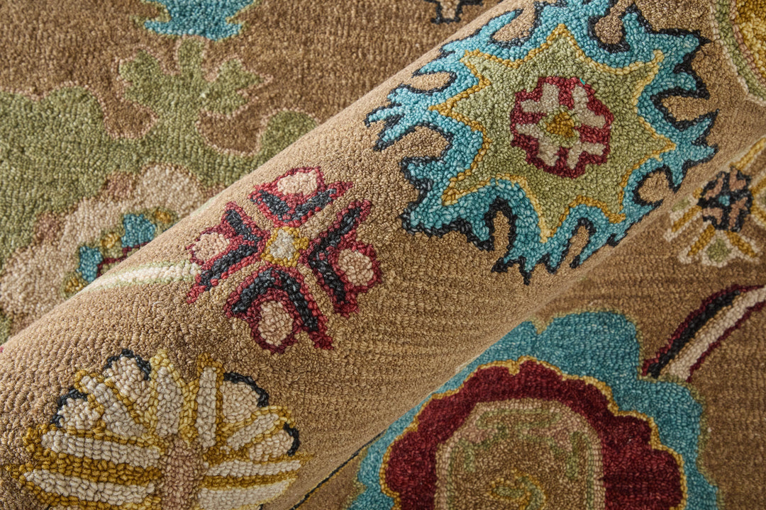 Rectangle/5' x 8'/Beige