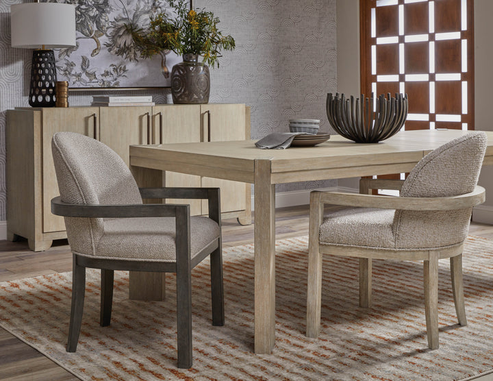 Anderson Park Moose Trail And Frontier Brown Upholstered Host Chair - P402275