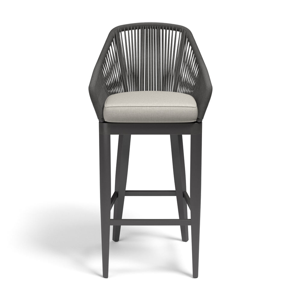 American Home Furniture | Sunset West - Milano Barstool in Echo Ash w/ Self Welt