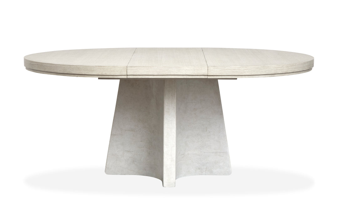Lorelei Misty Cloud Extendable 54" Round Dining Table - D5893-24