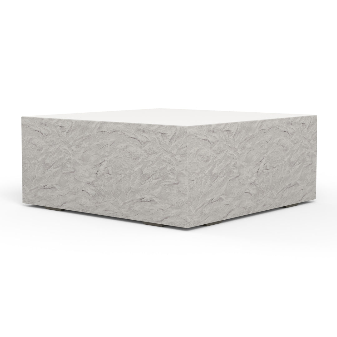 Antique Stone Square Coffee Table
