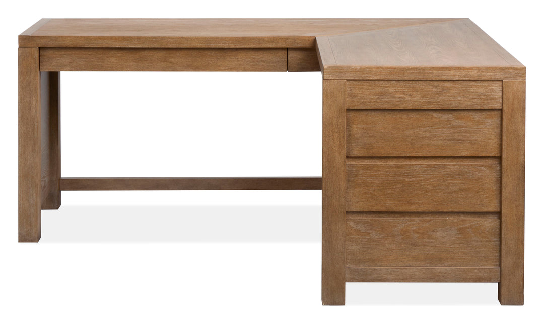 Plum Creek Sierra Brown L Desk - H5768-04