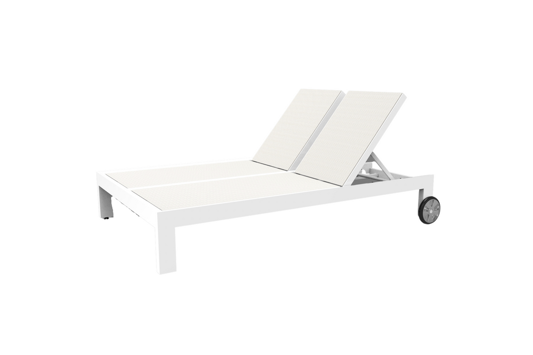 American Home Furniture | Sunset West - Newport Adjustable Double Sling Chaise