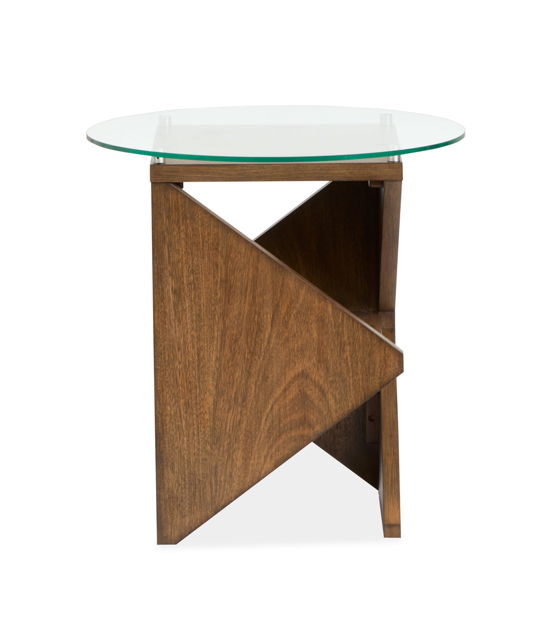 Vector Russet Round Accent Table - T6502-35