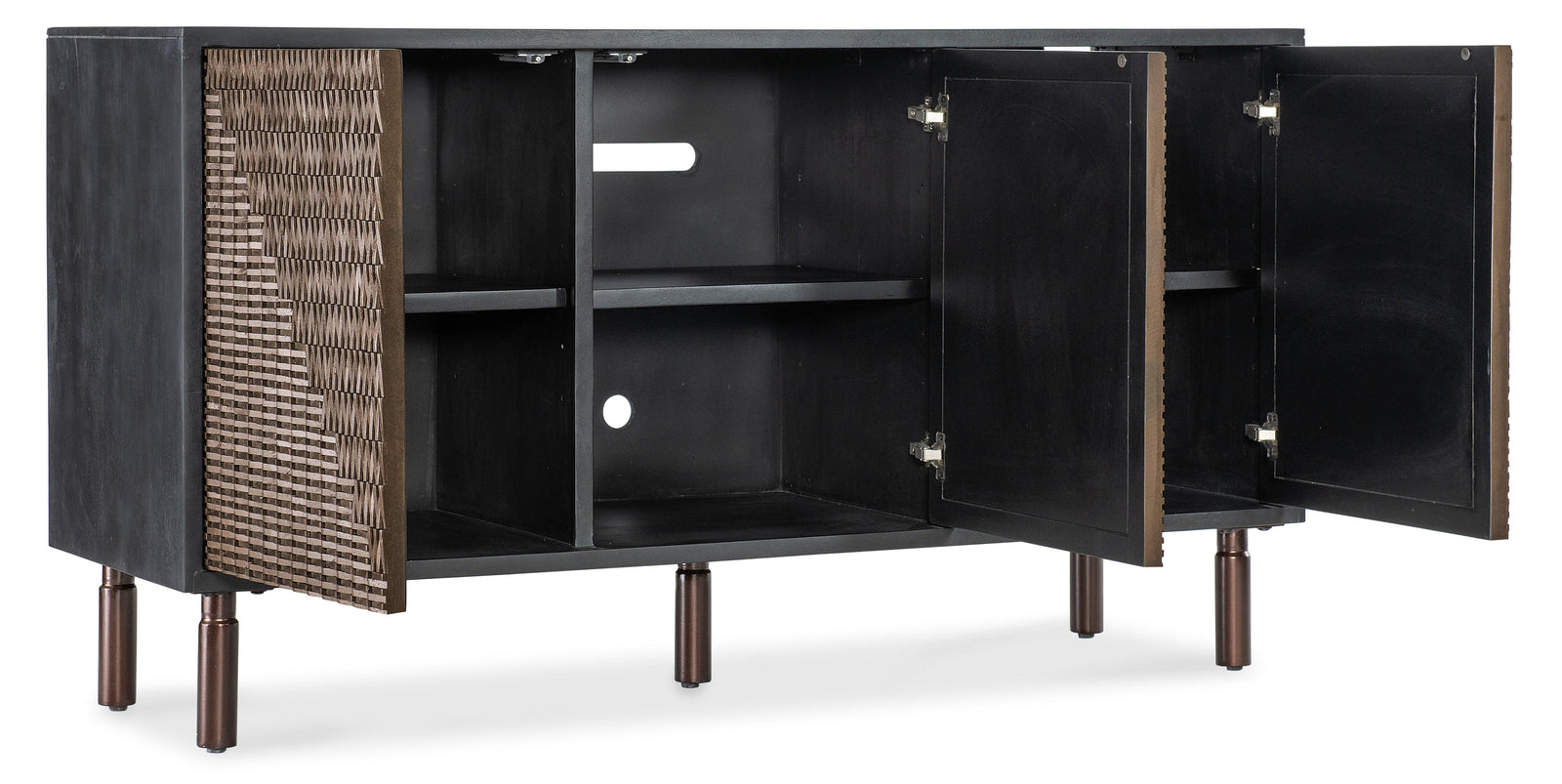 20.00L x 63.00W x 34.00H/Black finish
