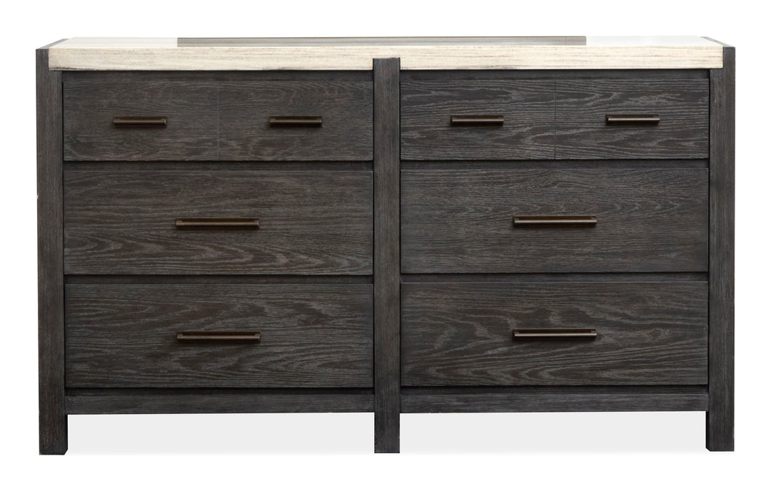 Plum Creek Ravenwood Black Drawer Dresser - B5990-20