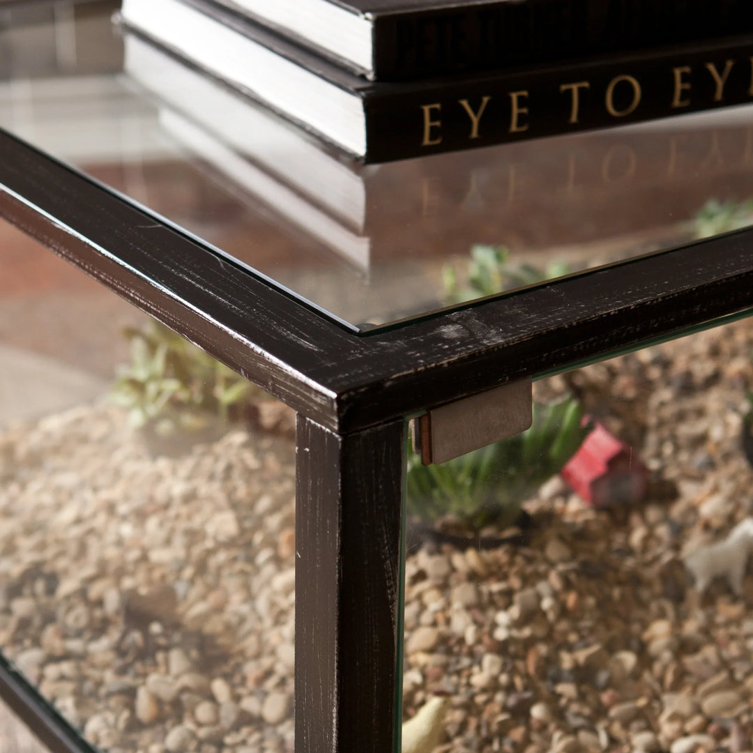 Terrarium Display Cocktail Table - AmericanHomeFurniture