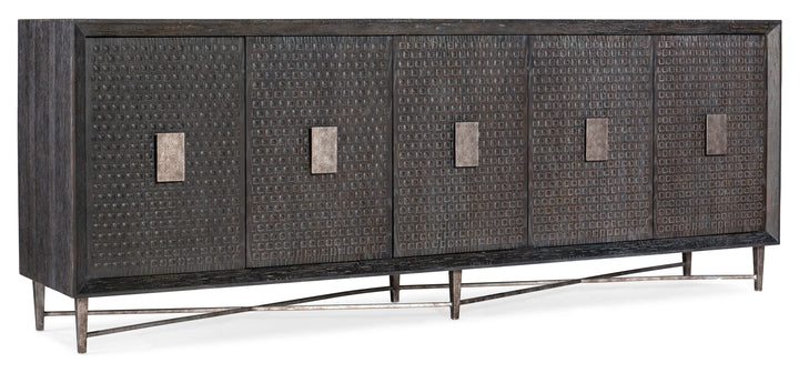 American Home Furniture Hooker Furniture Melange Keenan Five Door Credenza