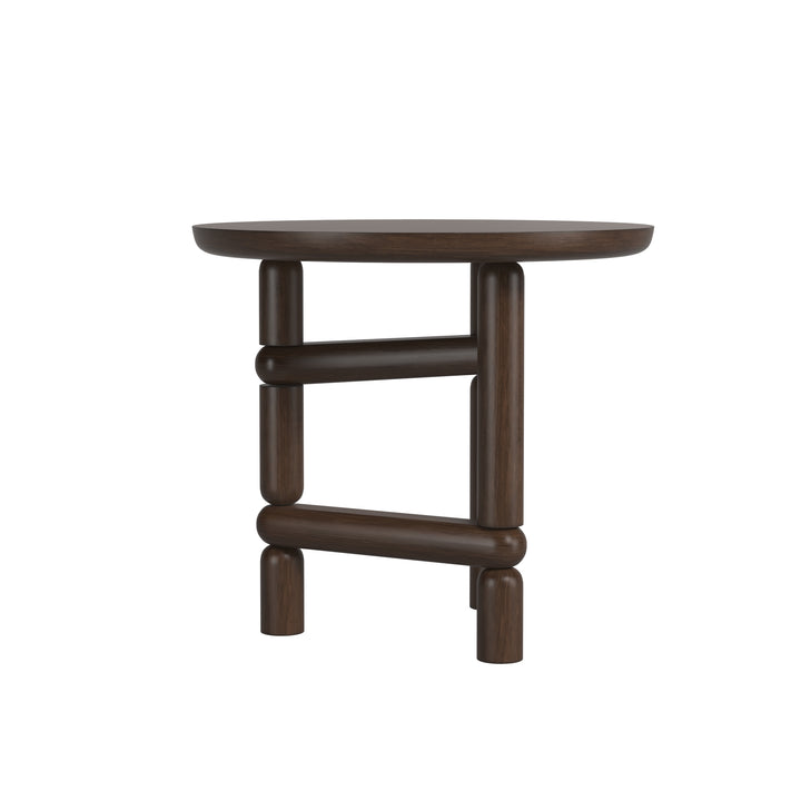 Verge Round End Table