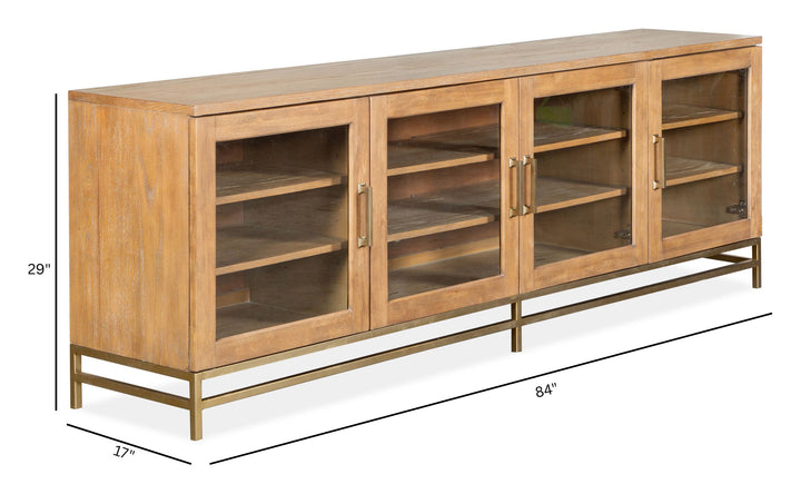Lindon Belgian Wheat Large Console - E5570-08