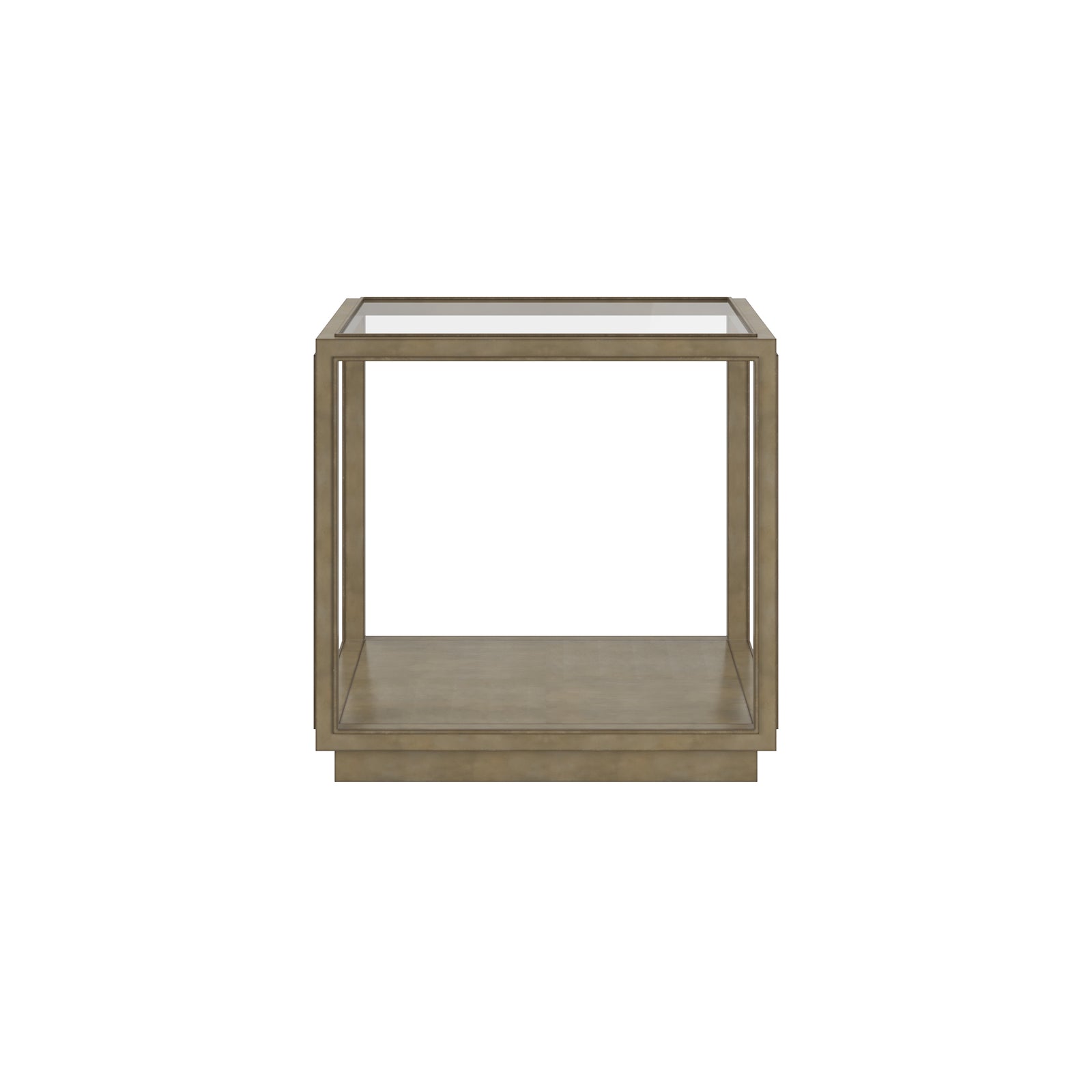 Glaze End Table-Quartz