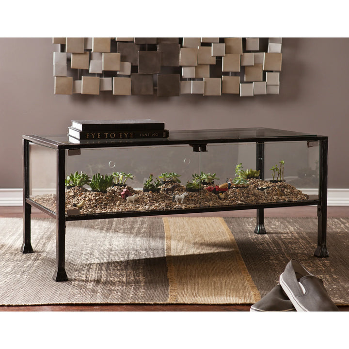 Terrarium Display Cocktail Table - AmericanHomeFurniture