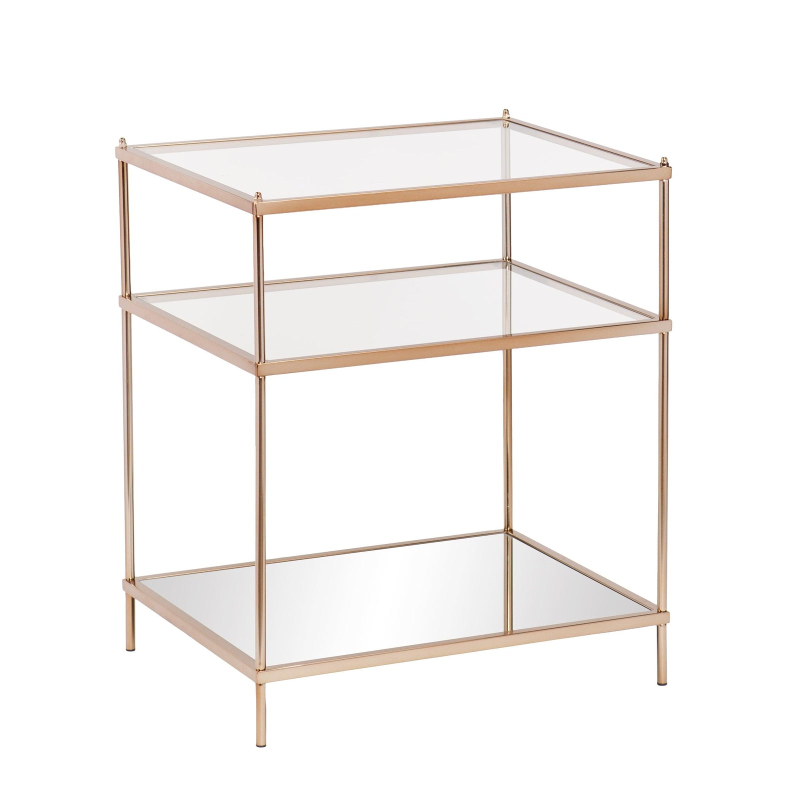 SEI Furniture Knox Side Table - Copper ACCENT TABLES
