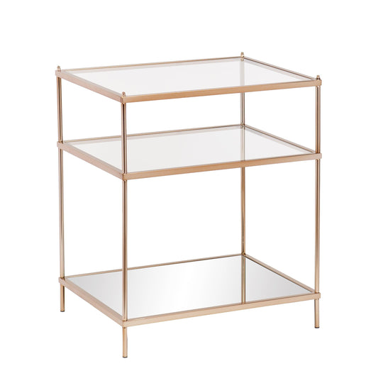 SEI Furniture Knox Side Table - Copper ACCENT TABLES