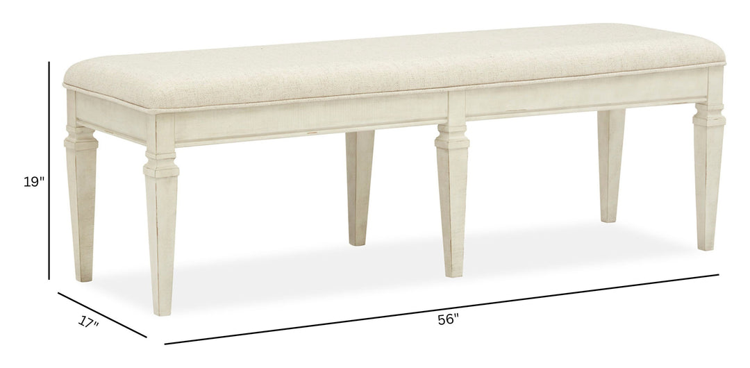 Newport Alabaster Bench - D5430-68