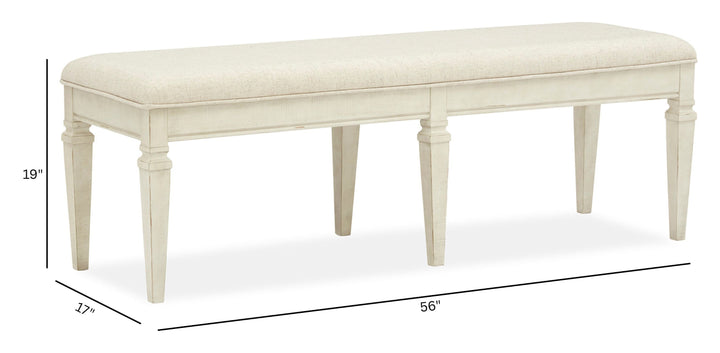 Newport Alabaster Bench - D5430-68