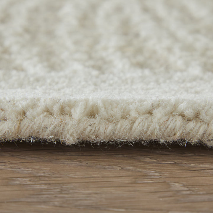 Rectangle/5' x 8'/Beige/Ivory