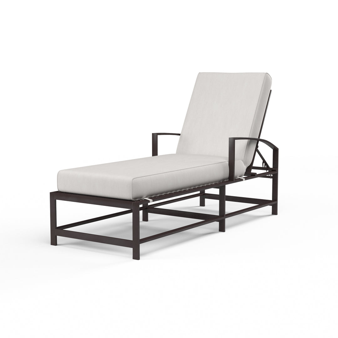 American Home Furniture | Sunset West - La Jolla Chaise in Canvas Flax w/ Self Welt