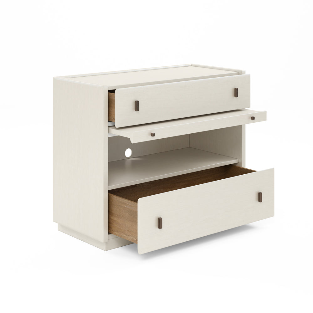 American Home Furniture | A.R.T. Furniture - Blanc Bachelor's Chest