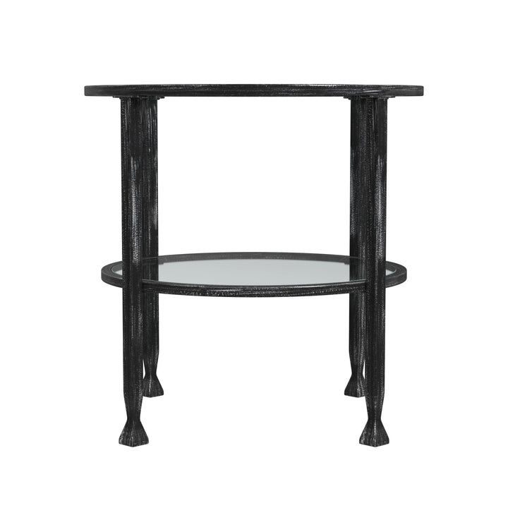 Jaymes Round Side Table - AmericanHomeFurniture