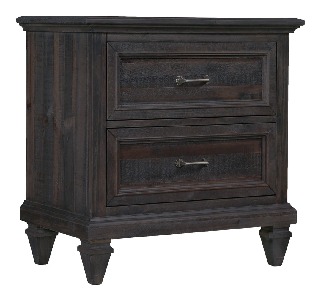Calistoga Weathered Charcoal Drawer Nightstand - B2590-01