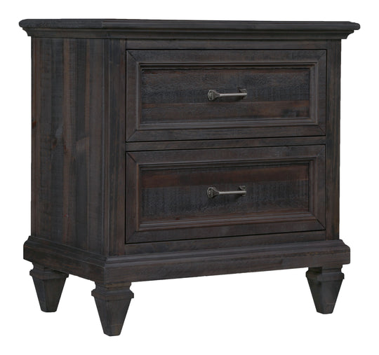 Calistoga Weathered Charcoal Drawer Nightstand - B2590-01