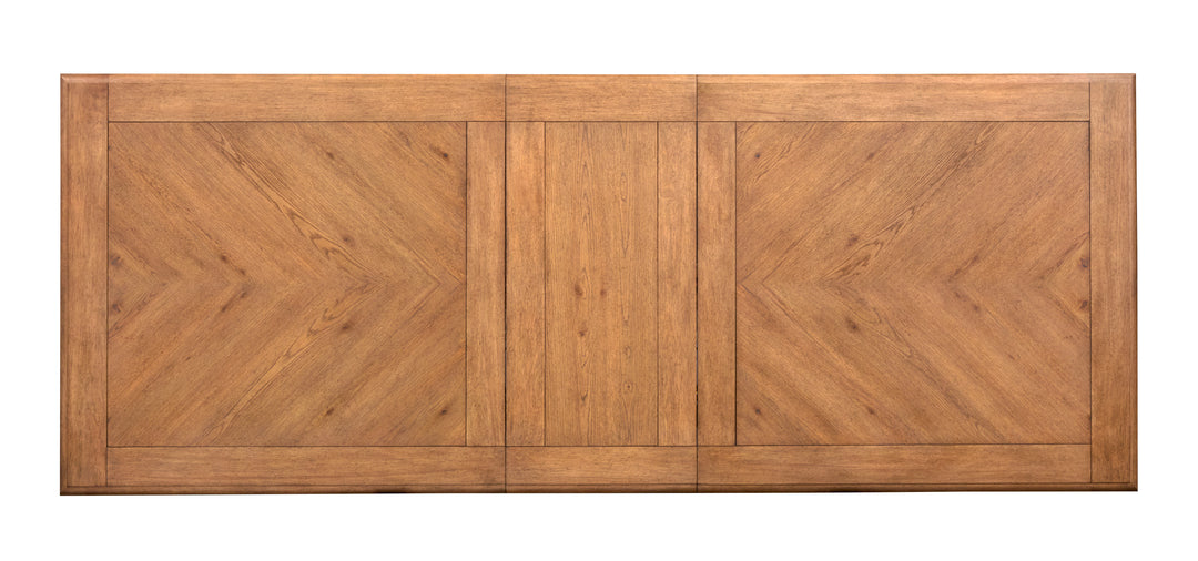 Woodward Dark Clove Trestle Extendable Dining Table - D6521-21